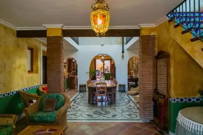 Zona de estar de Cortijo Los Nogales