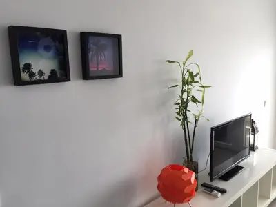 Una televisión o centro de entretenimiento en Cerro Mar