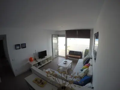 Una televisión o centro de entretenimiento en Cerro Mar