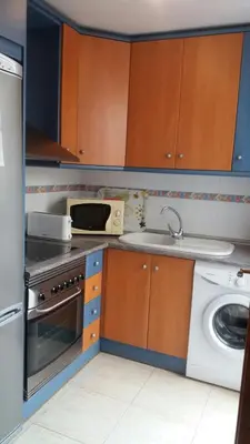 Una cocina o zona de cocina en Urbanización Naturista Torremar Natura
