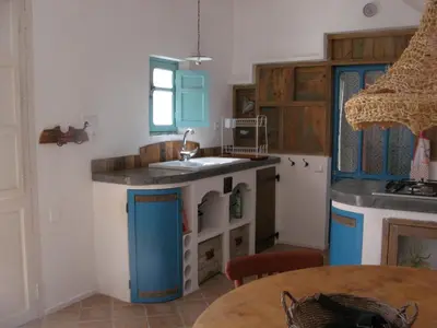 Una cocina o zona de cocina en Casalado