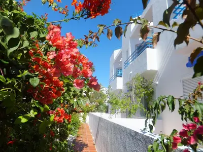 Jardín al aire libre en Arto Blanco