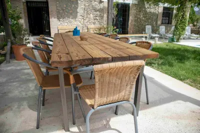 Un patio o zona al aire libre en Caserío Lo Bulle