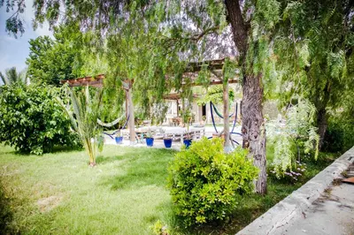 Jardín al aire libre en Caserío Lo Bulle