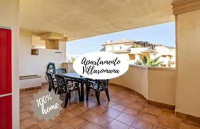 Un balcón o terraza de Apartamento Villa Romana
