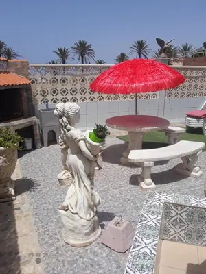 Jardín al aire libre en Almerimar Paraiso al Mar