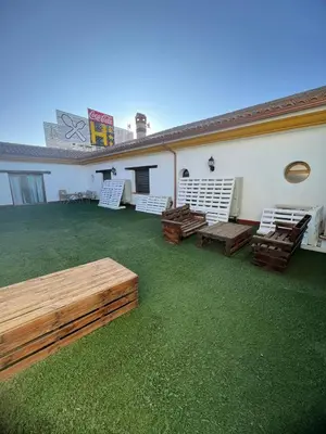 Jardín al aire libre en Hotel Restaurante Dama de Baza