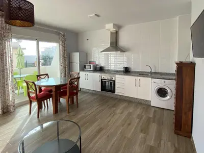 Una cocina o zona de cocina en Mda Playa del Cantal