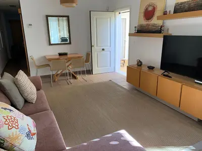 Una televisión o centro de entretenimiento en Cabo de Gata Oasis Retamar