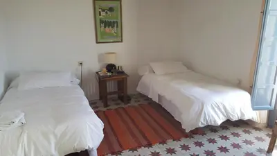 Cama o camas de una habitación en Las Chimeneas