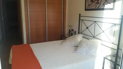 Cama o camas de una habitación en Apartamento Paseo del Golf
