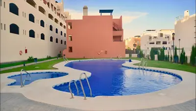 Piscina en o cerca de Hestía Vera Mar Tu hogar de playa lejos de casa