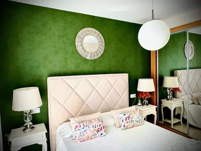 Cama o camas de una habitación en Hestía Vera Mar Tu hogar de playa lejos de casa