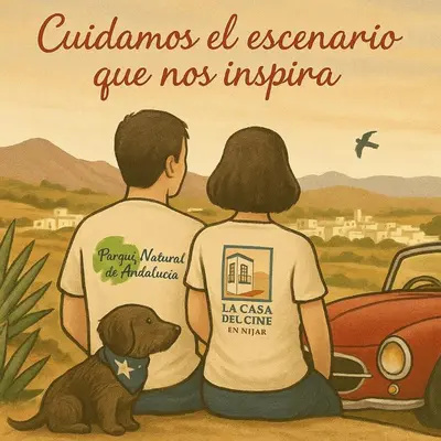 Certificado, premio, señal o documento que está expuesto en La Casa del Cine en Níjar