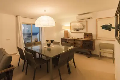 Zona de estar de Casa Hayman Cerrogordo