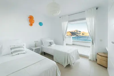 Cama o camas de una habitación en Casa Hayman Cerrogordo