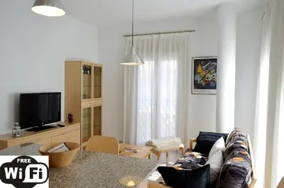 Una televisión o centro de entretenimiento en Garrucha Centro y Mar