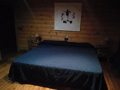 Cama o camas de una habitación en Hostal Sierra De Baza