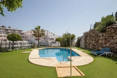 Piscina en o cerca de Atico Amplio En Mojacar