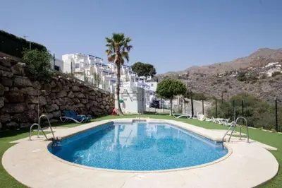 Piscina en o cerca de Atico Amplio En Mojacar