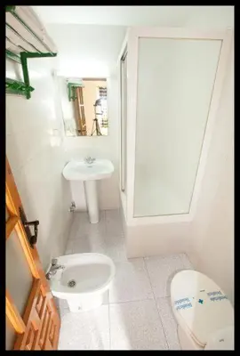 Un baño de Hostal Estación