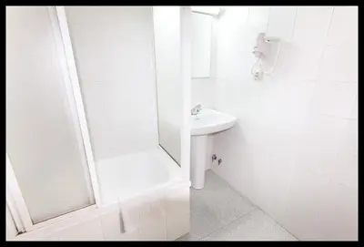 Un baño de Hostal Estación
