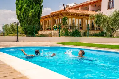 Piscina en o cerca de Hotel Rural Familiar Almirez-Alpujarra