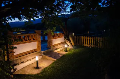 Jardín al aire libre en Balcón de Válor