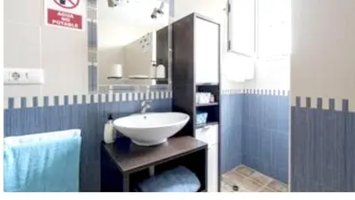 Un baño de House with private pool in Aguilas, sea & pool view