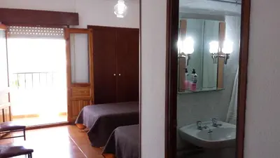 Un baño de Hospederia Montes