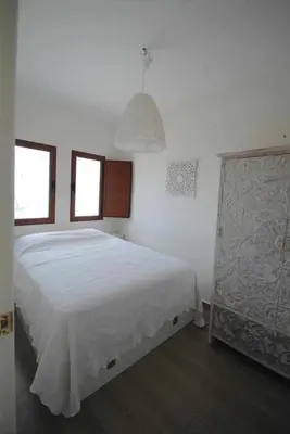 Cama o camas de una habitación en La Gata Azul, Rodalquilar