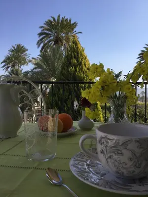 Jardín al aire libre en Finca La Florida De San Antonio