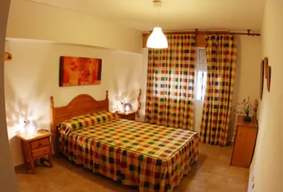 Cama o camas de una habitación en Azucena