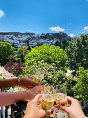 Paisaje cerca de este hotel