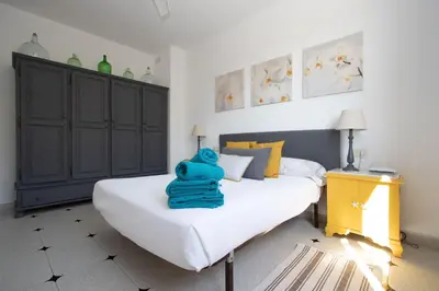 Cama o camas de una habitación en MOLINO 7