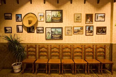 Zona de estar de Hostal Rural Alba