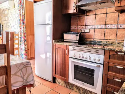 Una cocina o zona de cocina en Complejo Rural Sol de Taberno