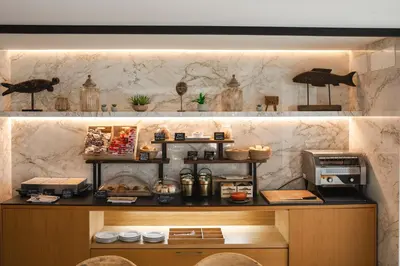 Una cocina o zona de cocina en Hotel-Restaurante Jardines La Tejera