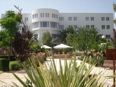 Jardín al aire libre en Hotel-Restaurante Jardines La Tejera