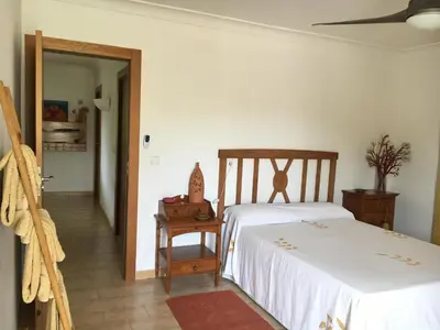 Cama o camas de una habitación en Por la zona de Cabo de Gata
