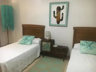 Cama o camas de una habitación en Por la zona de Cabo de Gata