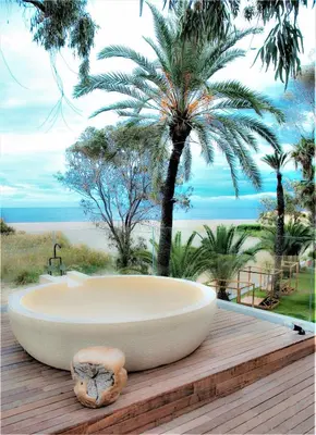 Paisaje cerca de este hotel
