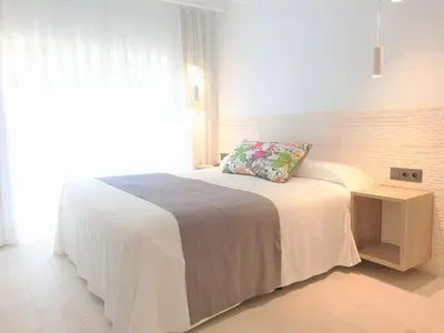 Cama o camas de una habitación en Botaniq Hotel Boutique