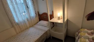 Cama o camas de una habitación en Tríplex Faro