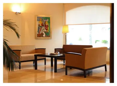 Zona de estar de Hotel El Trebol