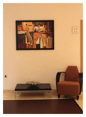 Zona de estar de Hotel El Trebol