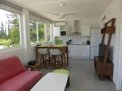 Una cocina o zona de cocina en Casa Jardin