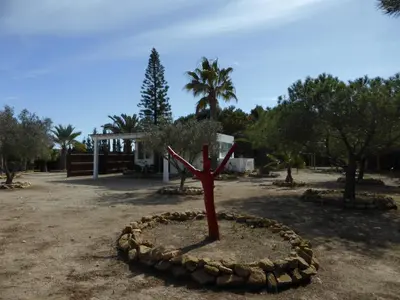Jardín al aire libre en Casa Jardin