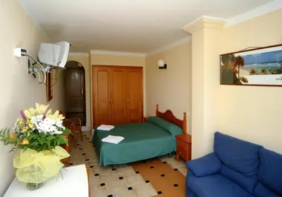 Zona de estar de Hotel Playa