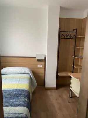 Cama o camas de una habitación en La Escapada